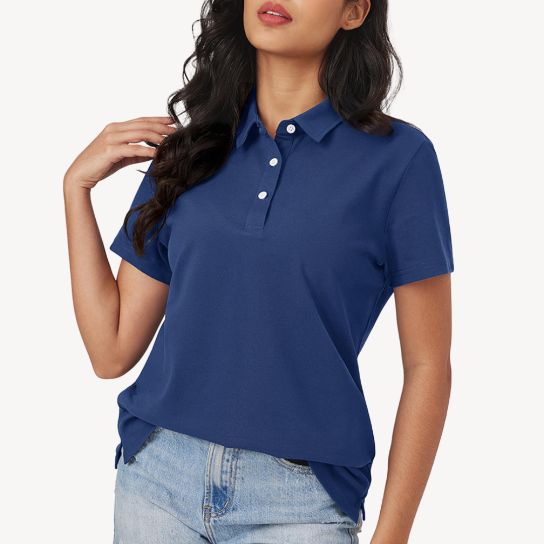 Polo Classique Femme | Style Décontracté