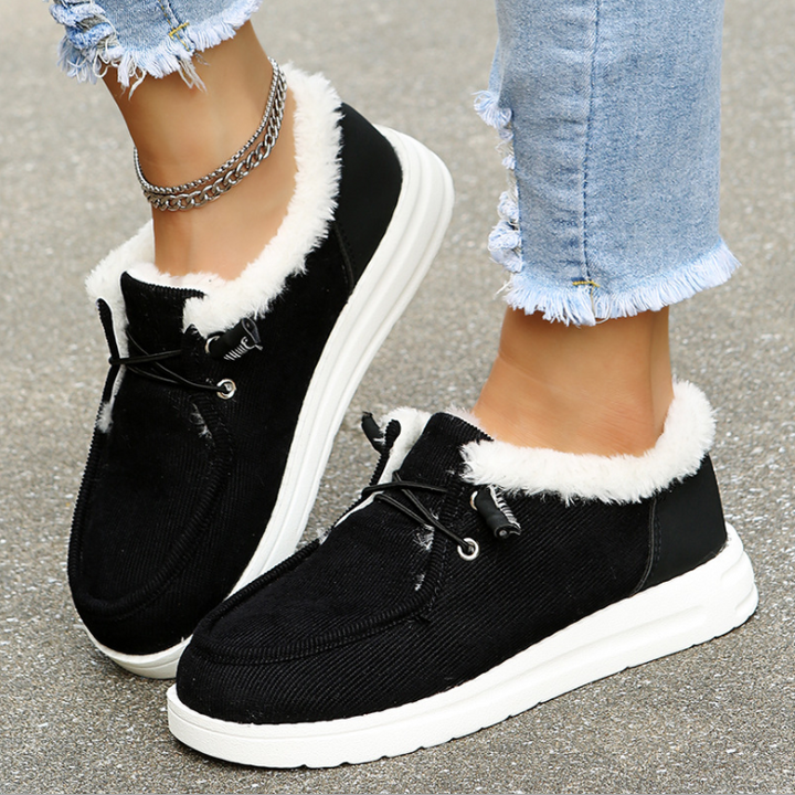 Chaussures slip-on | Confort douillet d’hiver
