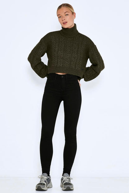 Jean skinny taille haute polyvalent | Confort au quotidien