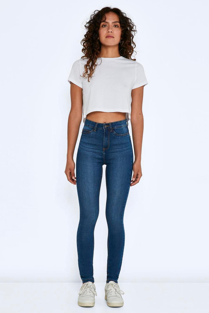 Jean skinny taille haute polyvalent | Confort au quotidien
