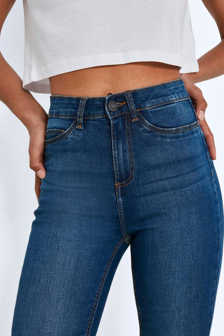 Jean skinny taille haute polyvalent | Confort au quotidien