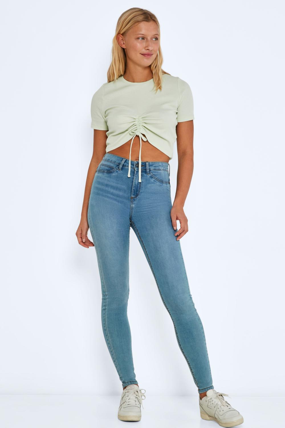 Jean skinny taille haute polyvalent | Confort au quotidien