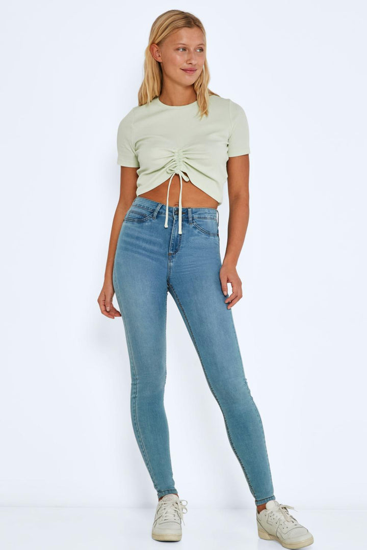 Jean skinny taille haute polyvalent | Confort au quotidien