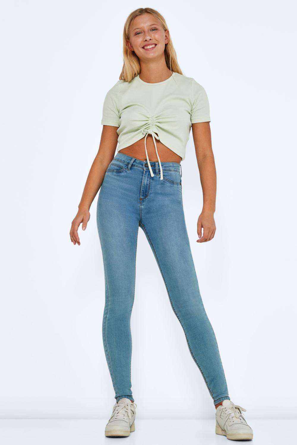 Jean skinny taille haute polyvalent | Confort au quotidien