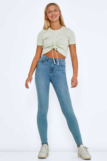 Jean skinny taille haute polyvalent | Confort au quotidien