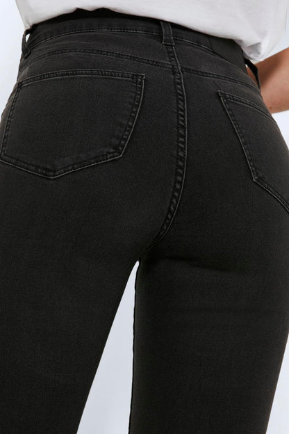 Jean skinny taille haute polyvalent | Confort au quotidien