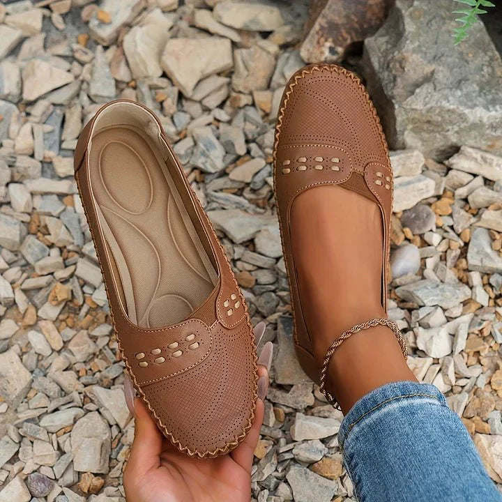 Mocassins confort perforés | Marche quotidienne sans effort
