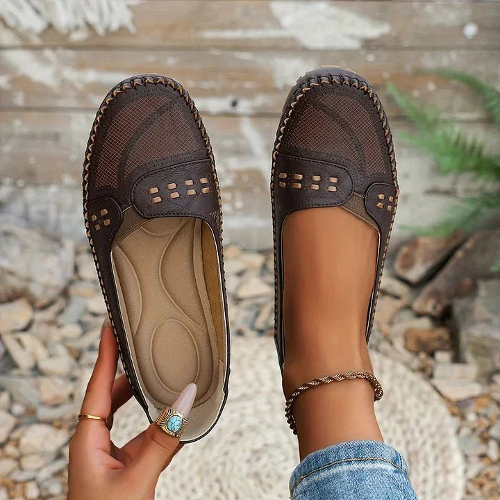 Mocassins confort perforés | Marche quotidienne sans effort