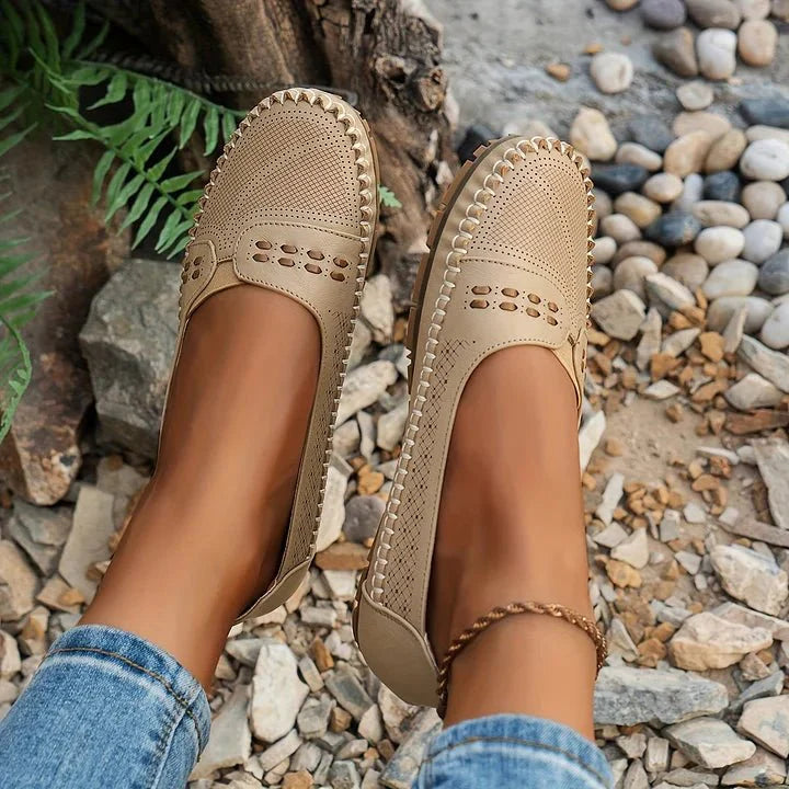 Mocassins confort perforés | Marche quotidienne sans effort