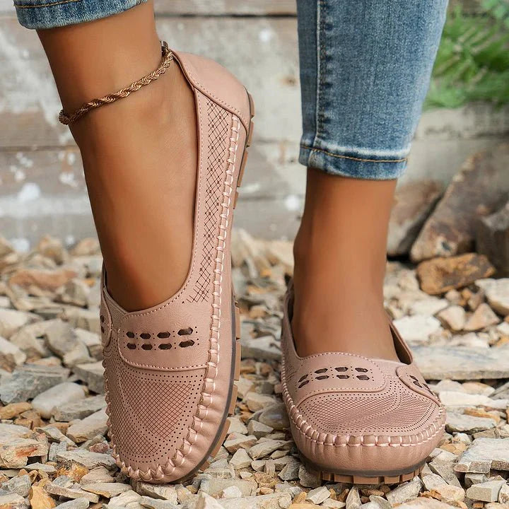Mocassins confort perforés | Marche quotidienne sans effort