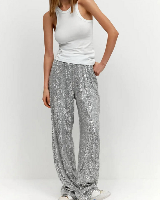 Pantalon Gala Scintillant | Confort et éclat pour vos soirées