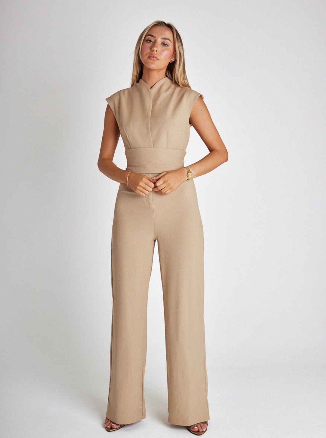 Combinaison élégante sans manches | Pour un look raffiné au quotidien