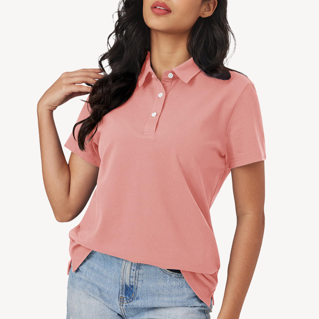 Polo Classique Femme | Style Décontracté