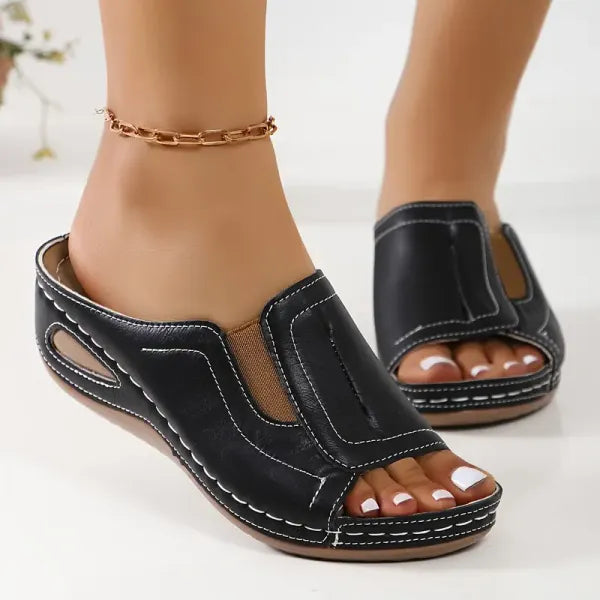 Mules orthopédiques confortables | Idéal pour la détente quotidienne