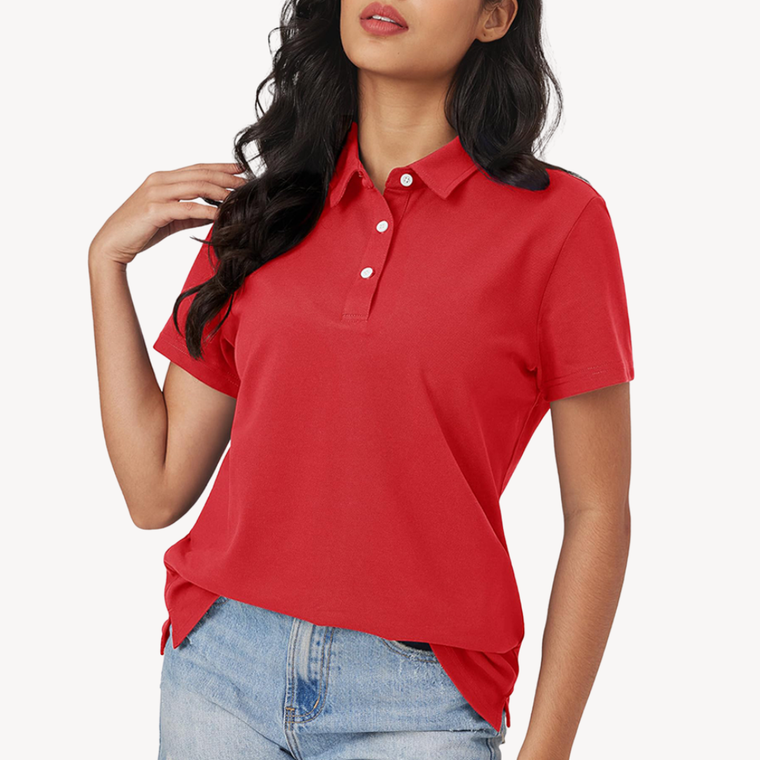 Polo Classique Femme | Style Décontracté