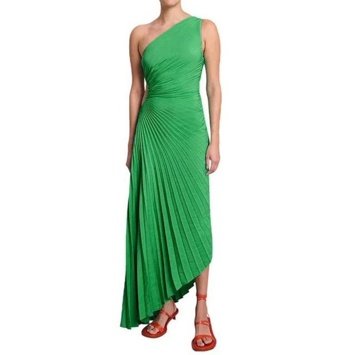 Robe longue asymétrique | Élégance estivale