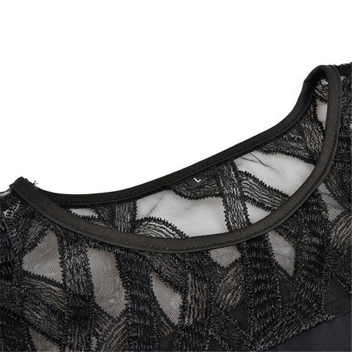 Robe mi-longue superposée | Élégance et confort pour les grandes occasions