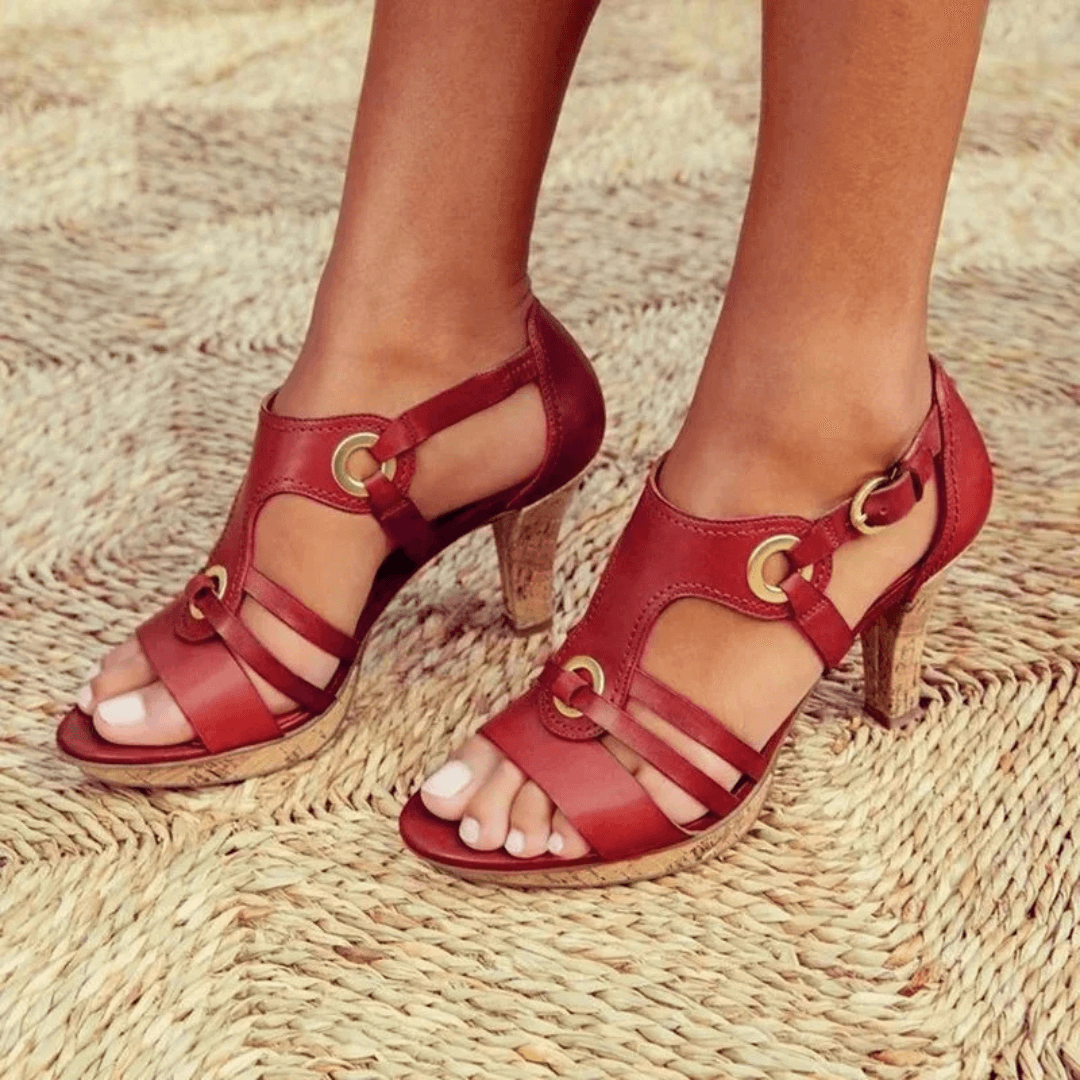 Sandales à talon chic | Élégance estivale