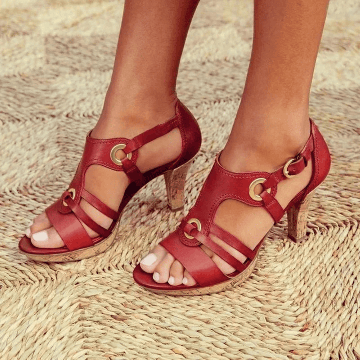 Sandales à talon chic | Élégance estivale
