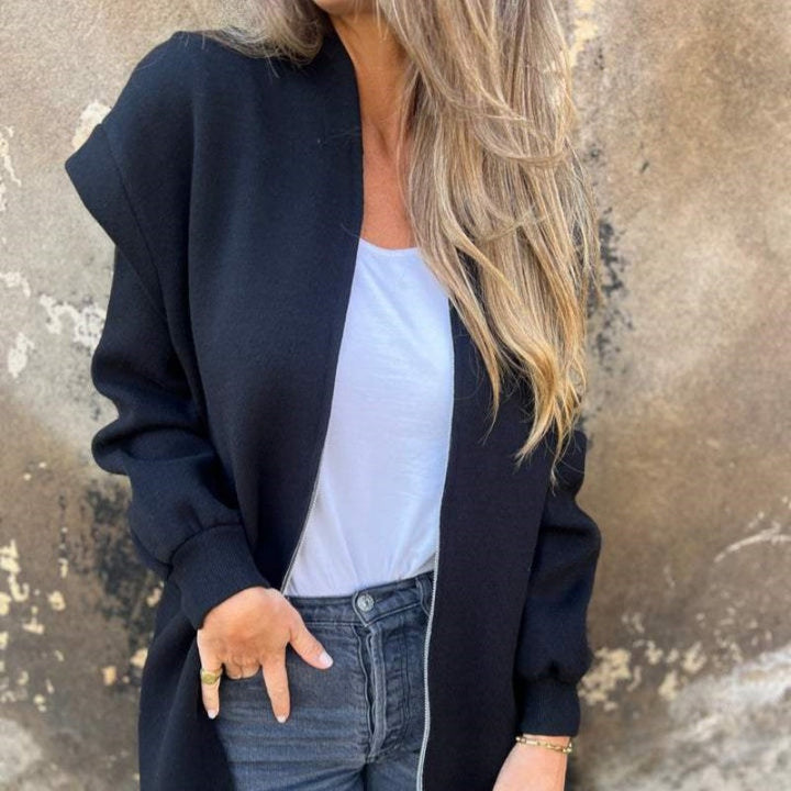 Veste zippée casual | Polyvalence de mi-saison
