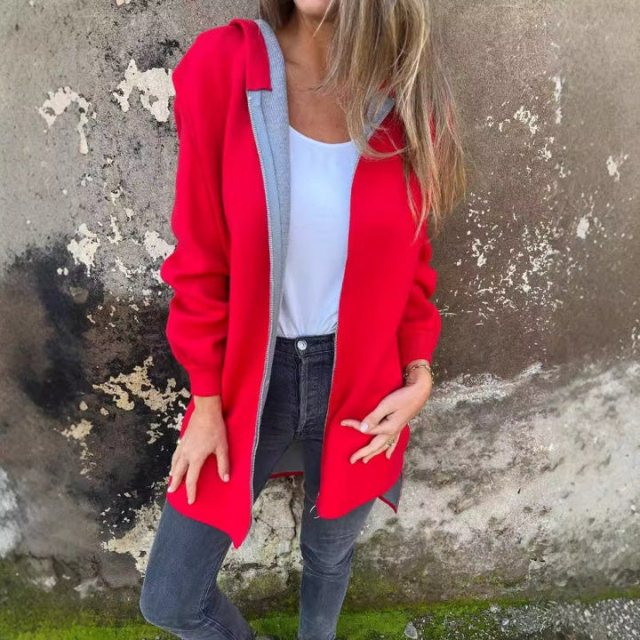 Veste zippée casual | Polyvalence de mi-saison