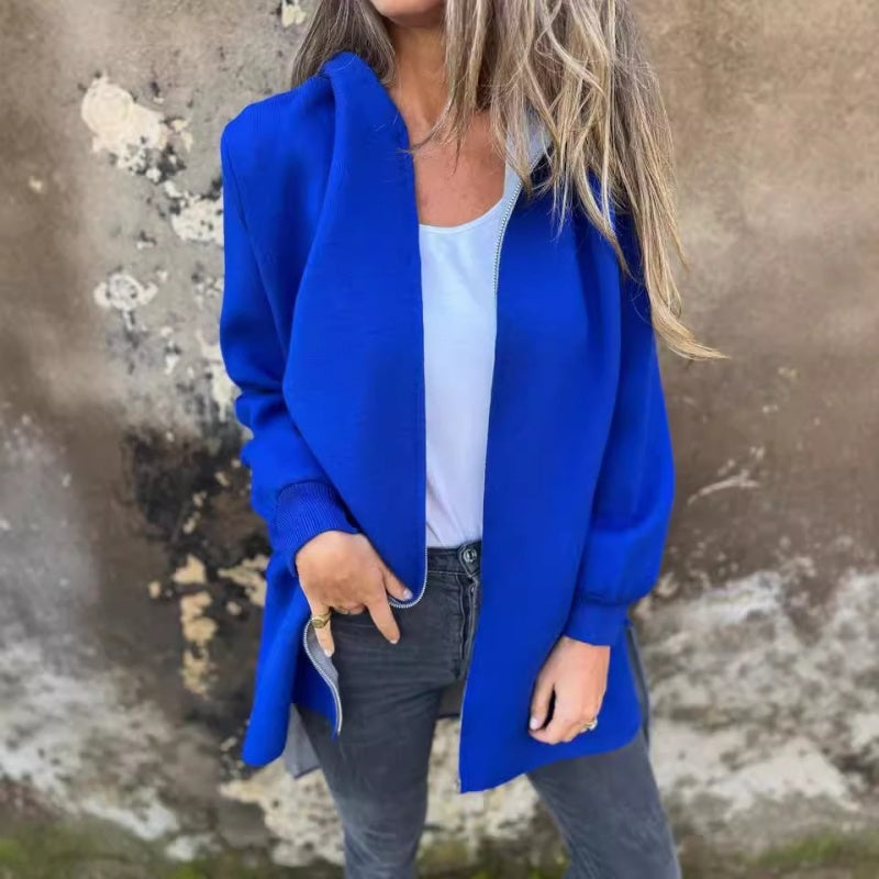 Veste zippée casual | Polyvalence de mi-saison