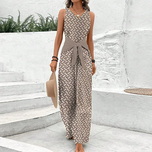 Combinaison sans manches femme | Confort estival chic