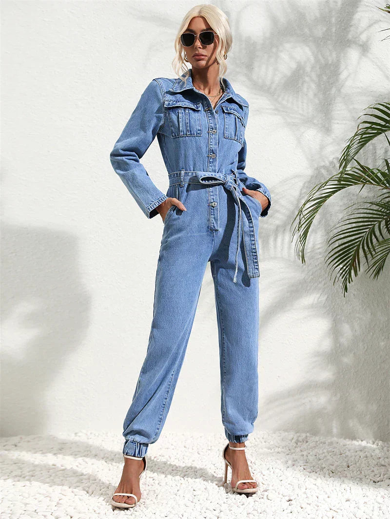 Combinaison en jean | Confortable et intemporelle