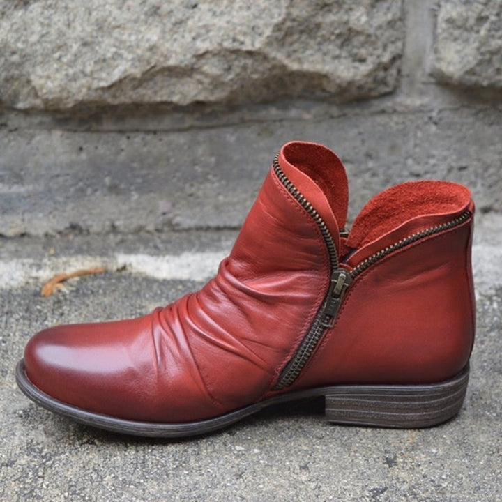 Bottines montantes zippées | Style urbain