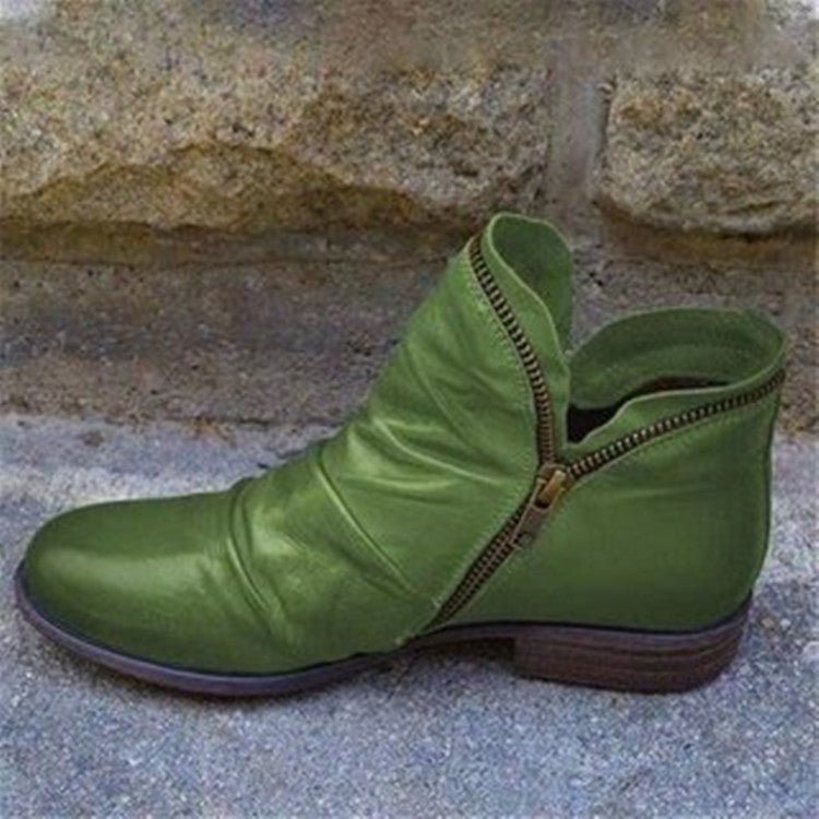 Bottines montantes zippées | Style urbain
