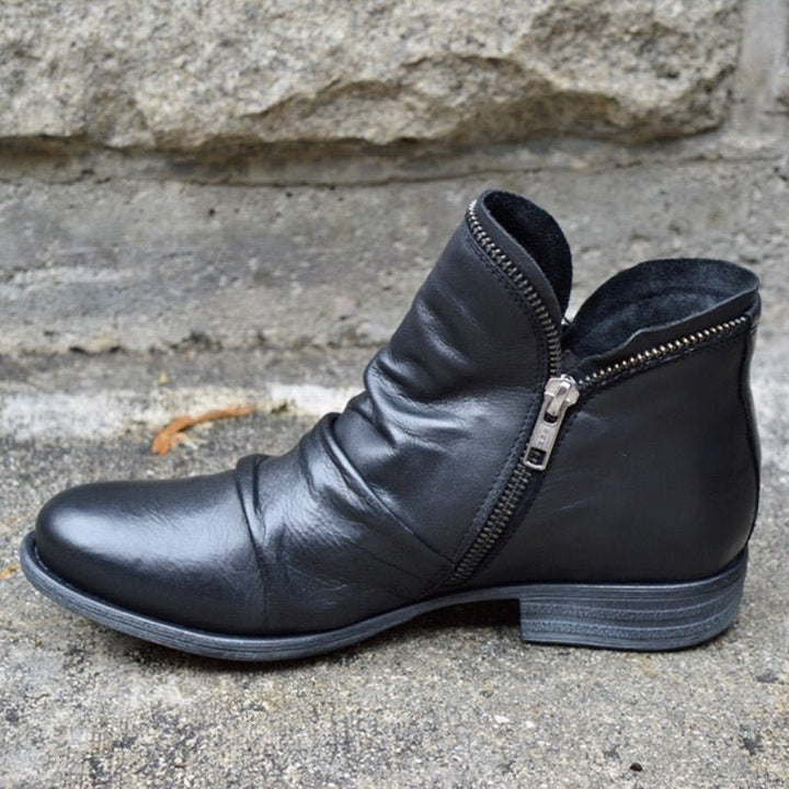 Bottines montantes zippées | Style urbain