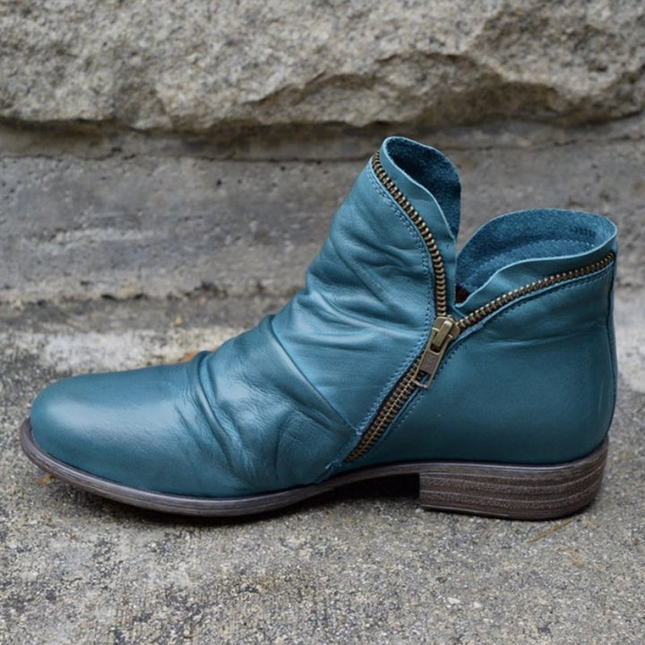 Bottines montantes zippées | Style urbain