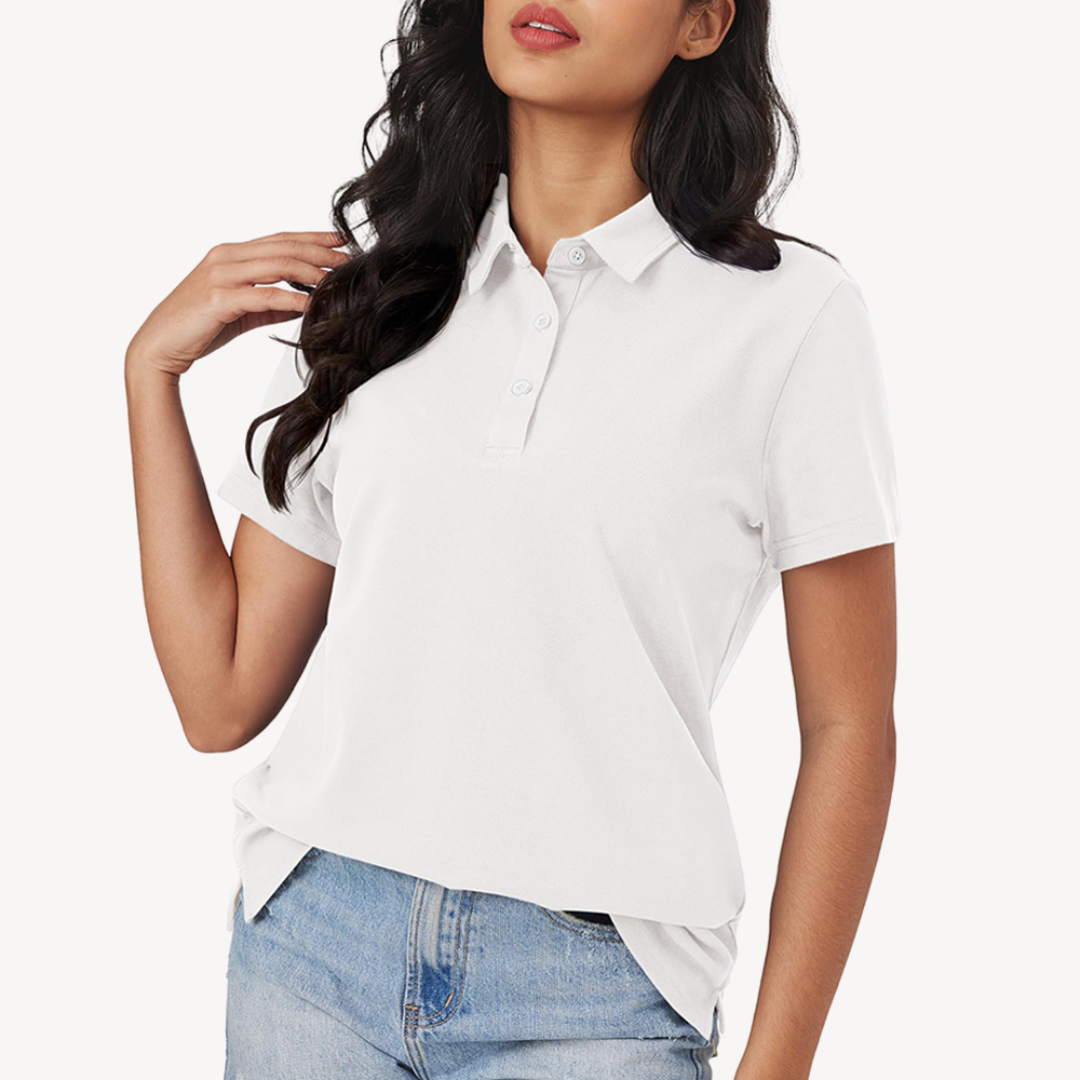 Polo Classique Femme | Style Décontracté