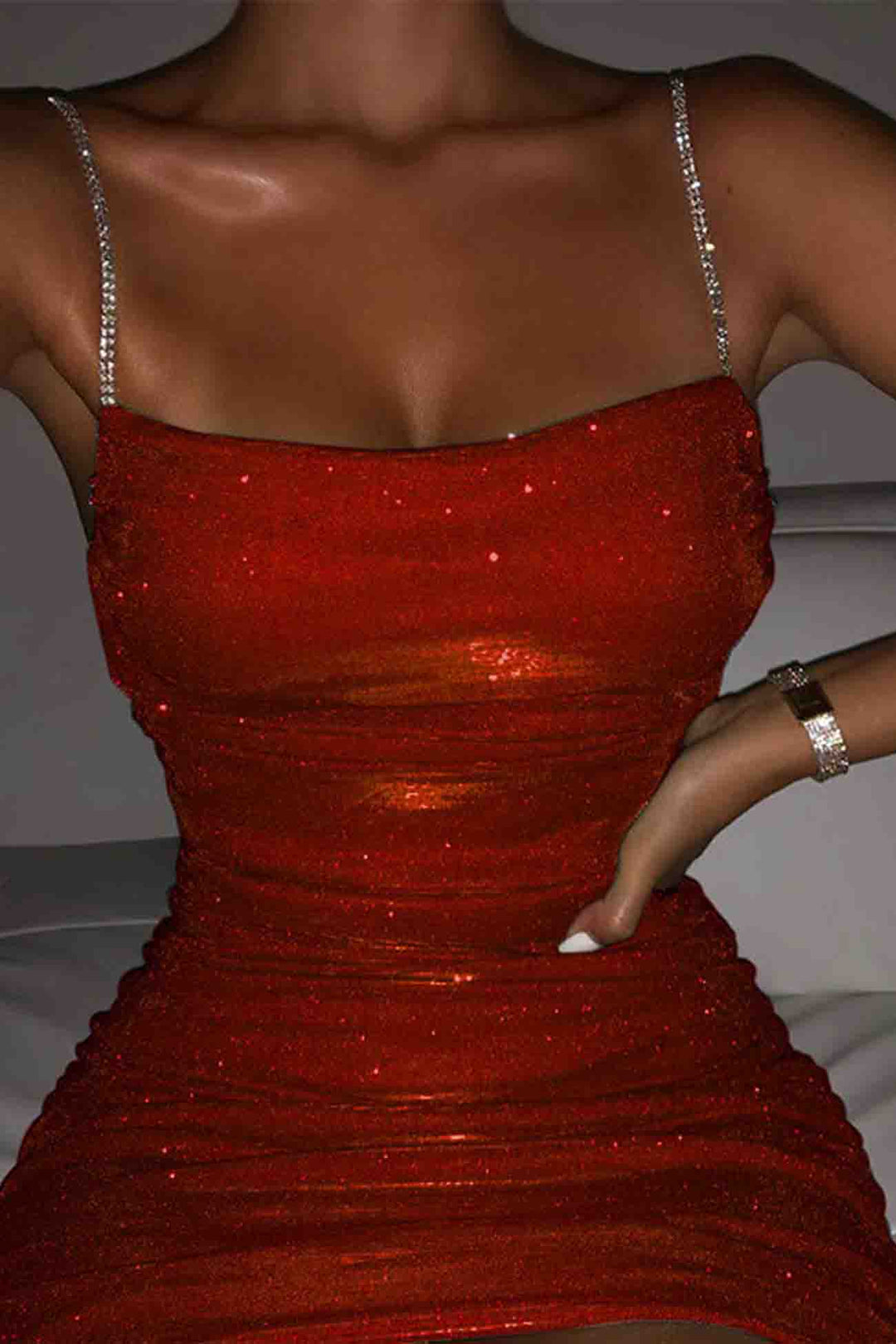Robe moulante à paillettes | Soirées élégantes