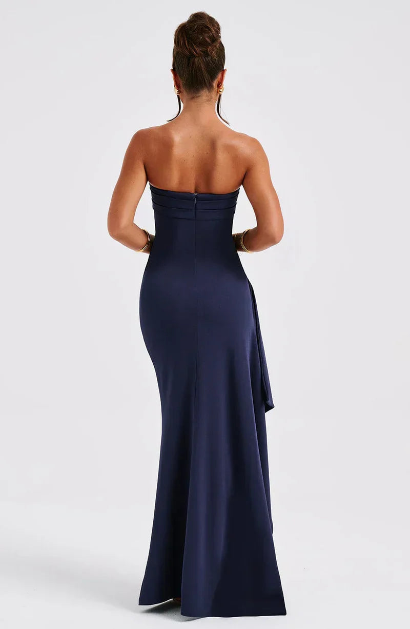 Robe bustier longue élégante | Parfaite pour une soirée formelle