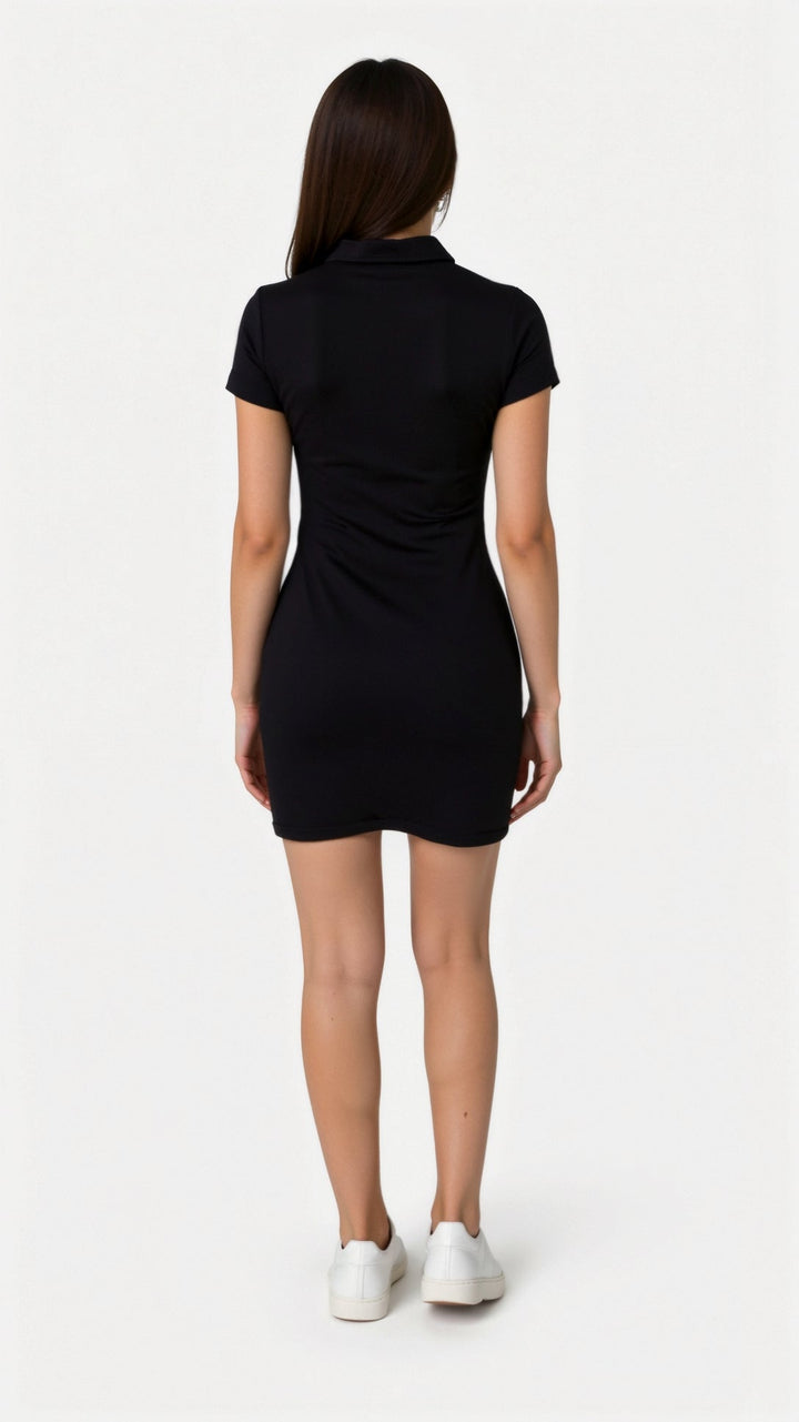 Robe polo courte | Look sportif et décontracté pour l'été
