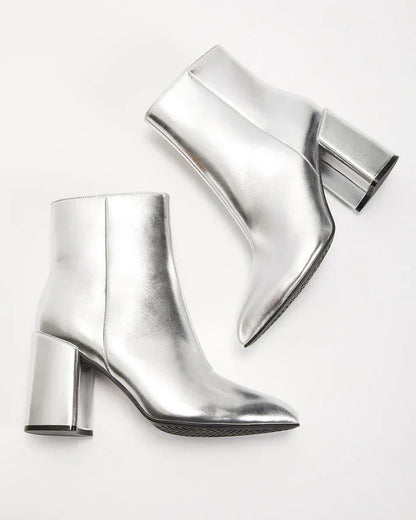 Bottines métalliques | Parfaites pour un look tendance