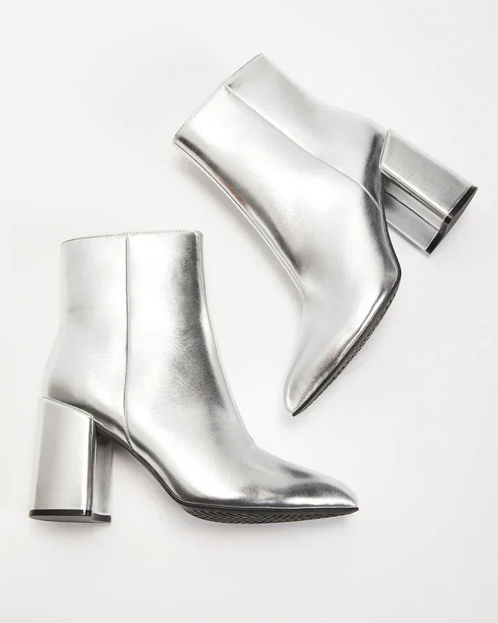 Bottines métalliques | Parfaites pour un look tendance